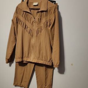 Blair Women's Tan Track Suit